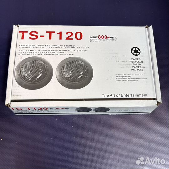 Пищалки твитеры TS -T120