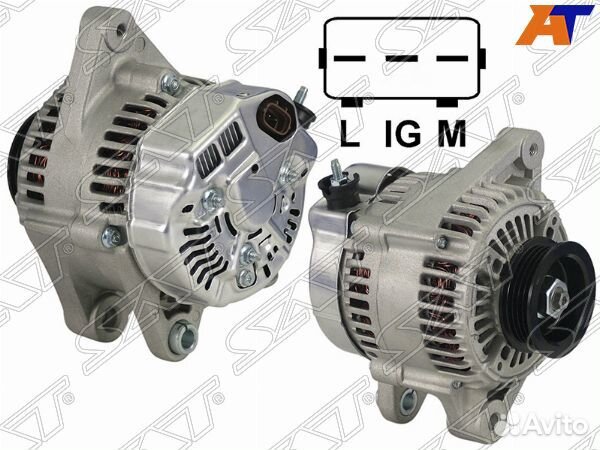 Генератор toyota platz