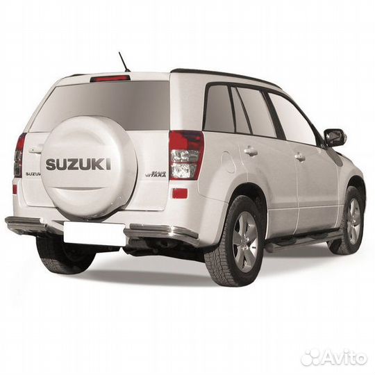 Защита заднего бампера Suzuki grand vitara (2012)