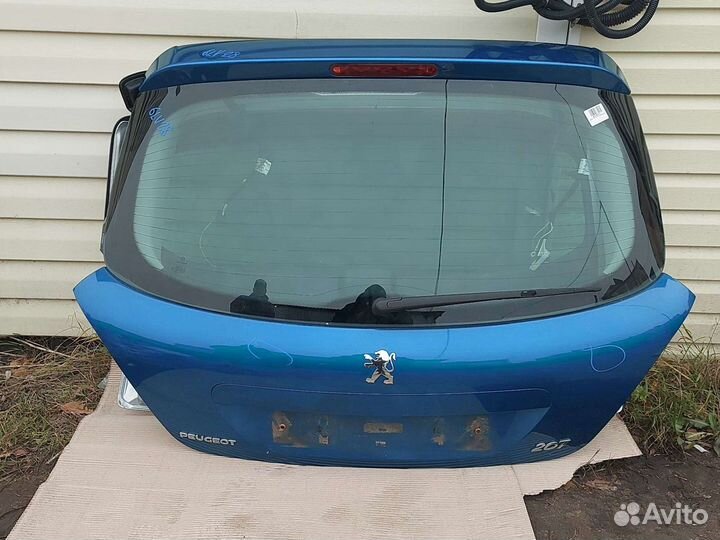 Крышка багажника пежо 207