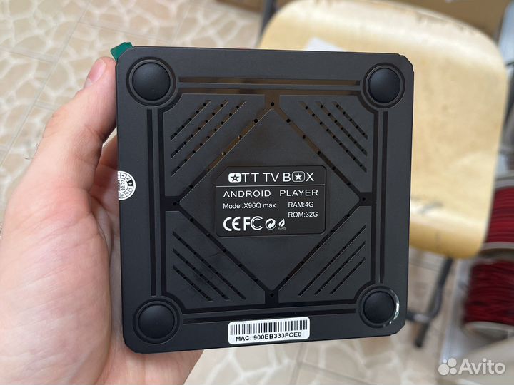 Smart TV приставка X96Q Max 4Gb/32Gb Wi-Fi 2.4/5