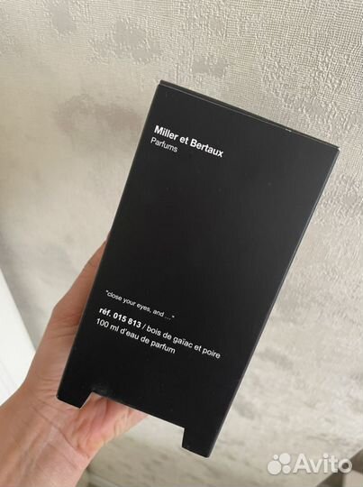 Парфюм селективный Miller et Bertaux оригинал