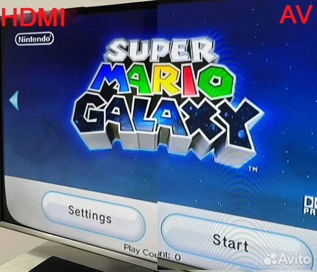 Nintendo Wii to hdmi Adapter адаптер переходник