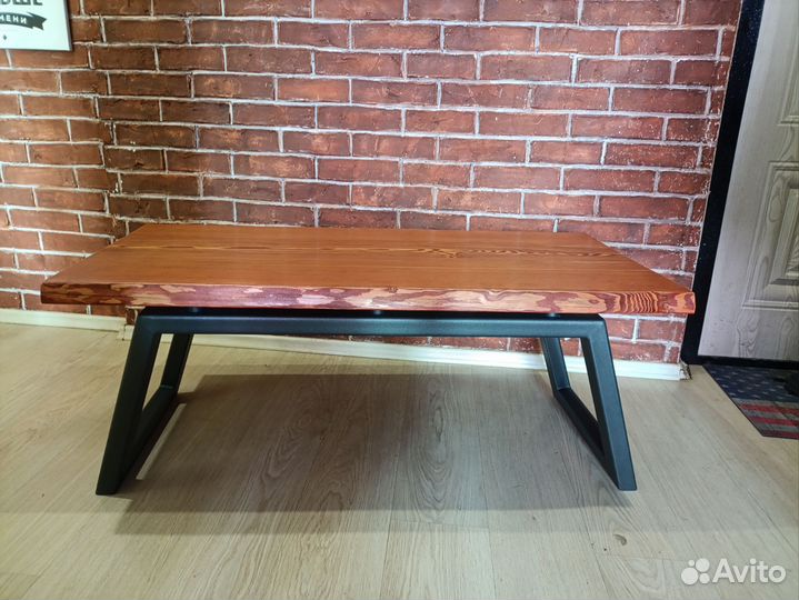 Стол из слэба, журнальный, стол из дерева