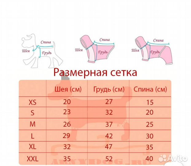 Новая зимняя куртка для собак мелких пород