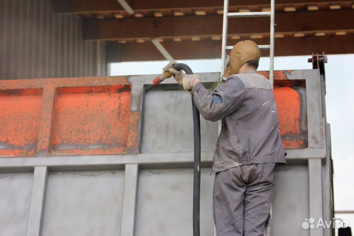 Пескоструйная обработка выездной пескоструй покрас