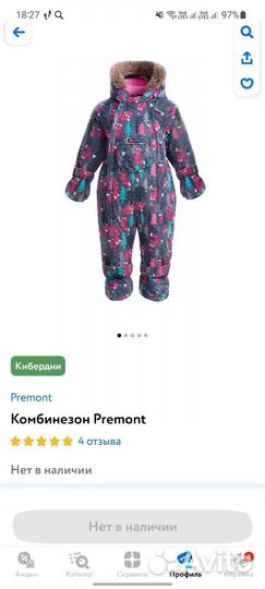 Зимний комбинезон premont