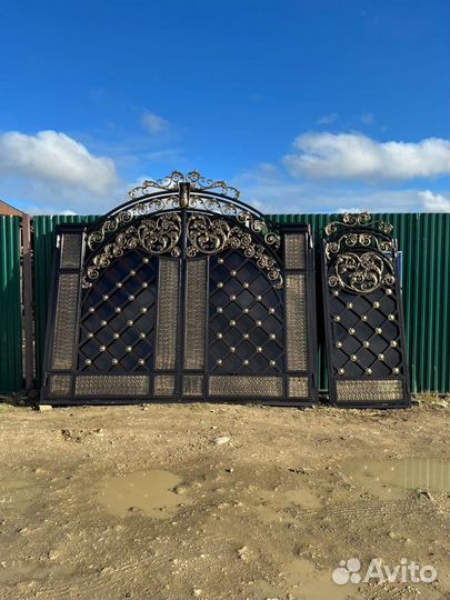 Кованые ворота и калитки