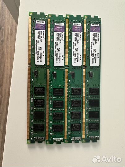Оперативная память ddr3 kingston 4шт по 4gb