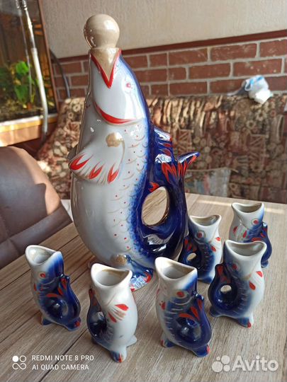 Фарфоровый кувшин СССР