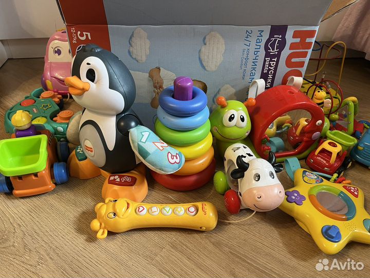 Развивающие игрушки от 0 до 2 лет