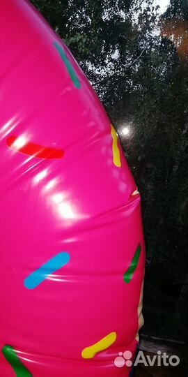 Надувной круг для купания круг пончик
