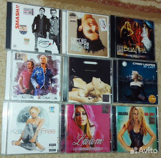 Много лицензионных CD