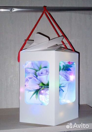 Букет из мыльных роз