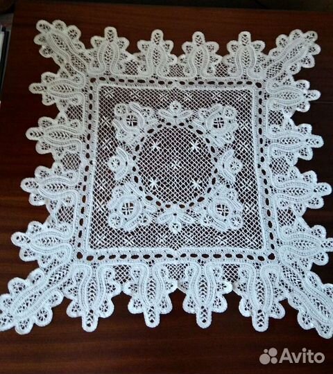 Салфетка вологодское кружево Антикварное кружево