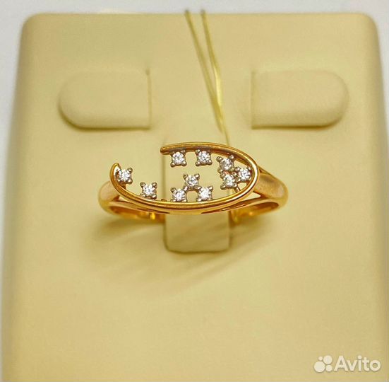 Золотое кольцо 19р