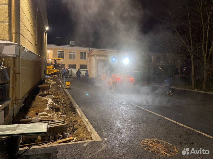 Асфальтирование ямочный ремонт