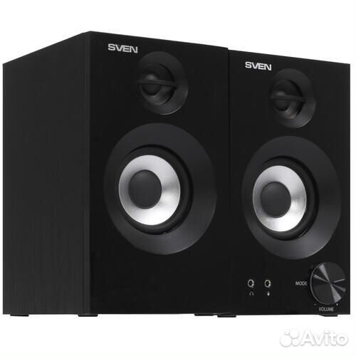 Колонки 2.0 sven SPS-621 black