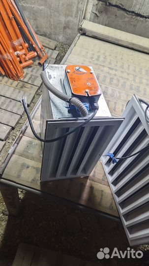 Клапана вентиляции с приводами