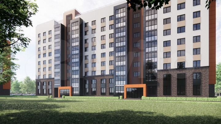 2-к. квартира, 62,6 м², 2/9 эт.