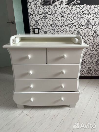 Комод пеленальный Гандылян из массива бука