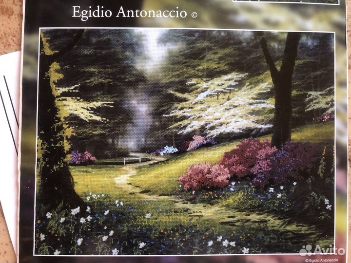 Набор для вышивания крестом Candamar Лесная тропа