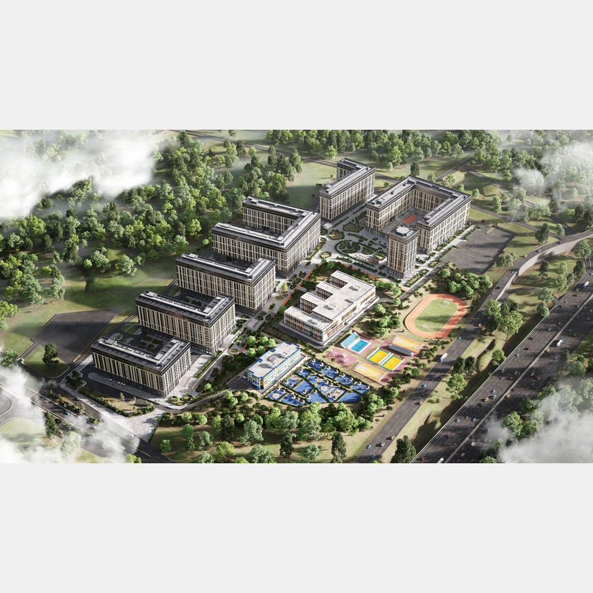 4-к. квартира, 114,7 м², 13/19 эт.