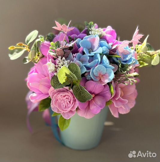 Мыло ручной работы букеты