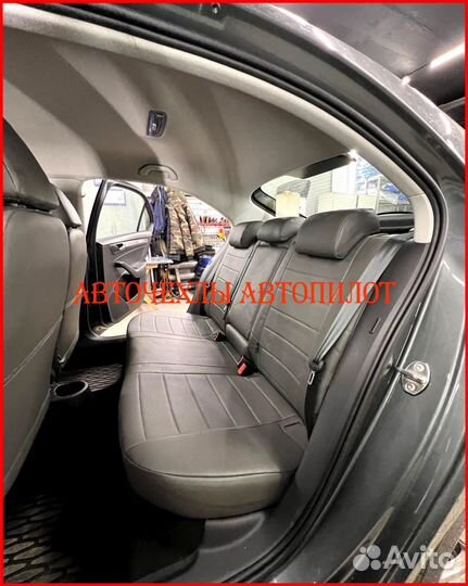 Чехлы Автопилот Volkswagen Polo 2 из экокожи