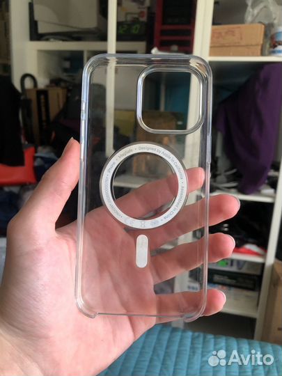 Оригинальный чехол magsafe iPhone 15 pro max