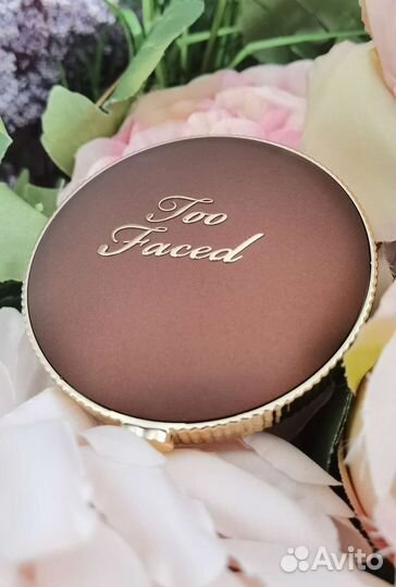Too Faced, Пудра - Бронзер, Dark Chocolate