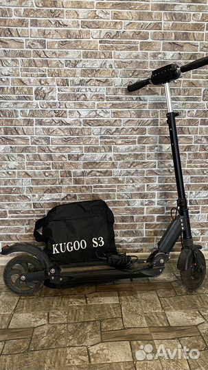 Электросамокат kugoo s3 бу