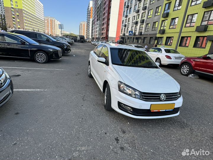 Volkswagen Polo 1.6 AT, 2019, 295 555 км