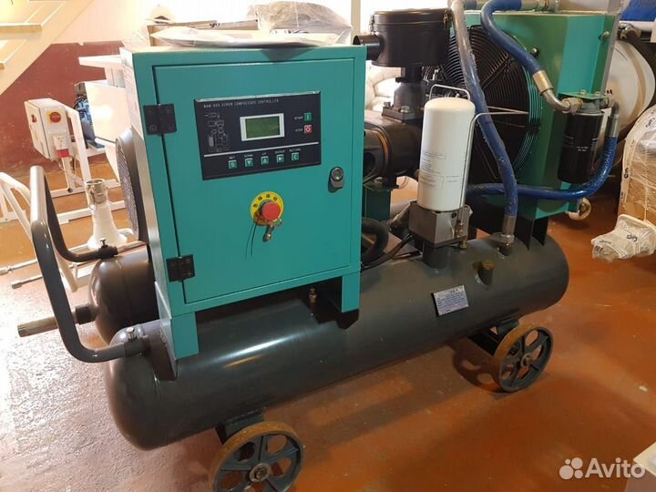 Винтовой компрессор 22кВт, 4куб, с ресивером
