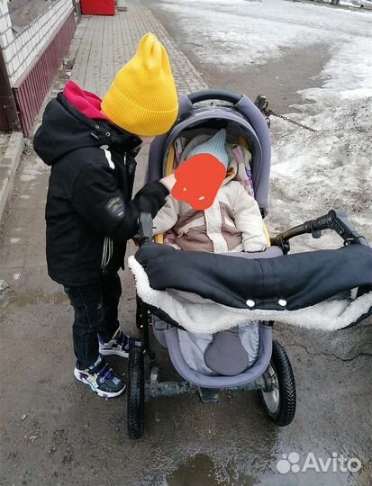 Коляска 2 в 1 adamex