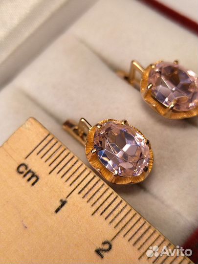 Золотые серьги СССР