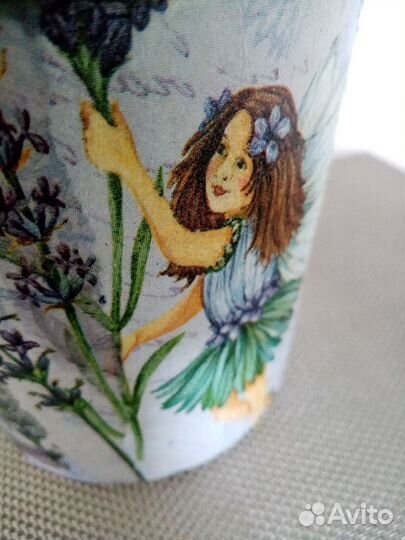 Фикус с горшком