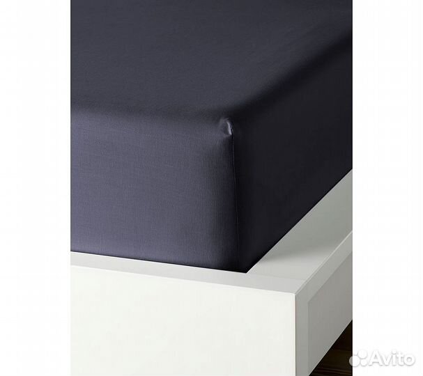 Простынь GoodNight Сатин 200х200х20 Мокрый Асфальт