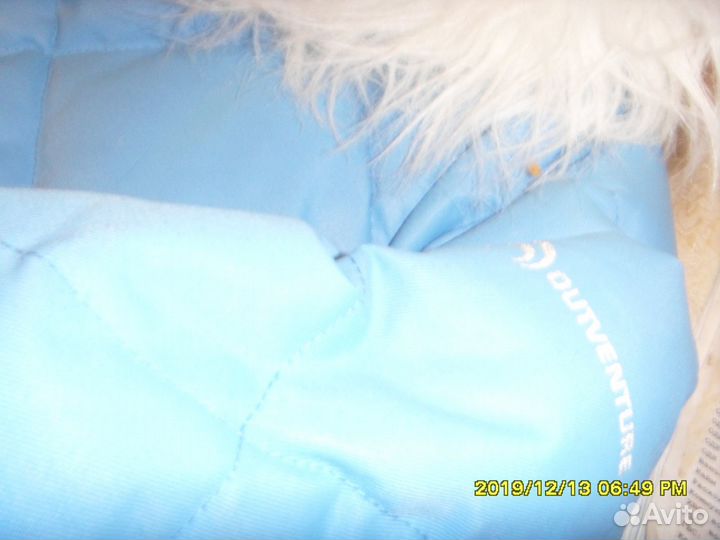 Пуховик из плащёвки