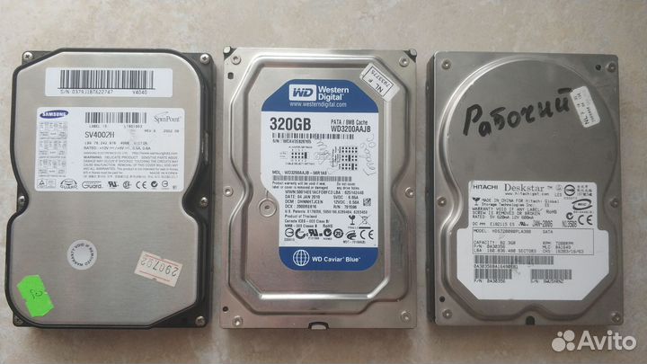 HDD 40, 60 и 80GB