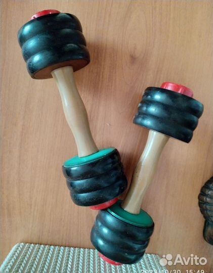 Гантели разборные