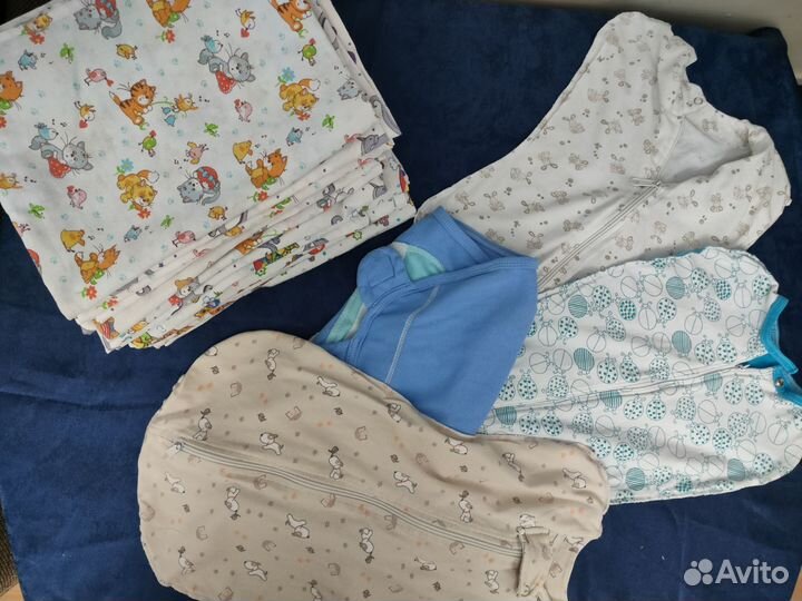 Пеленки детские пакетом