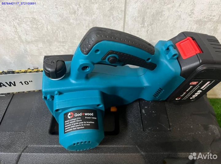 Цепная аккумуляторная пила GOD+wood