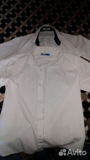 Рубашки школьные 140-146