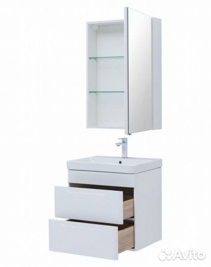 Мебель для ванной Aquanet София 60 2 ящика