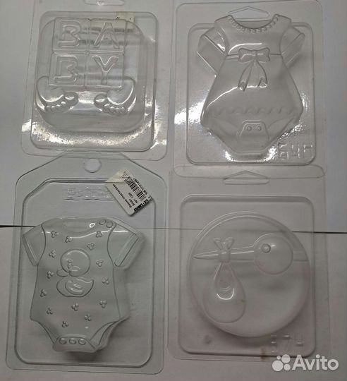 Пластиковые формы для мыла