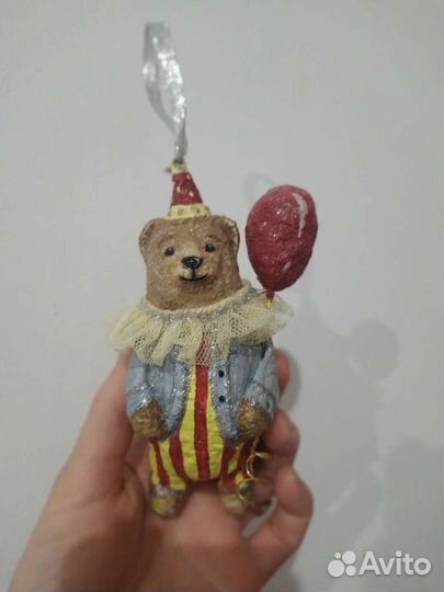 Ватные ëлочные игрушки