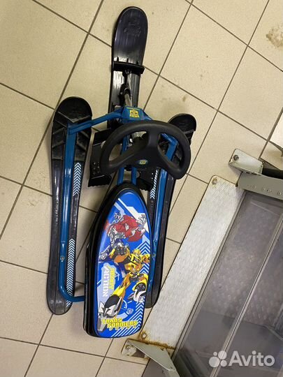 Детский снегокат бу