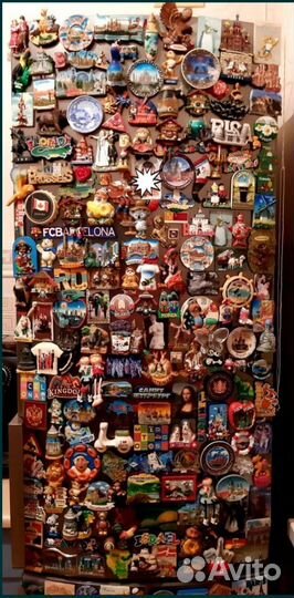 Магниты на холодильник, магнитики