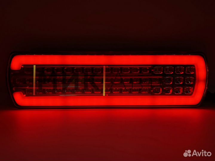 Неоновый штатный LED задний фонарь Камаз Газель